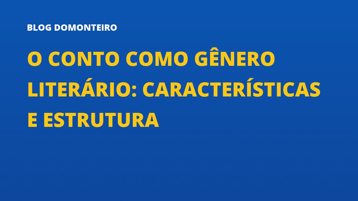 Capa do artigo: O Conto como Gênero Literário: características e estrutura